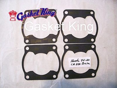 Honda CR250 Base Gaskets (4) - 1978-80