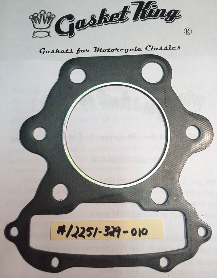 Caltric compatible with Stator Gasket Honda 250 Xl250R Xl-250R 1982 1983 