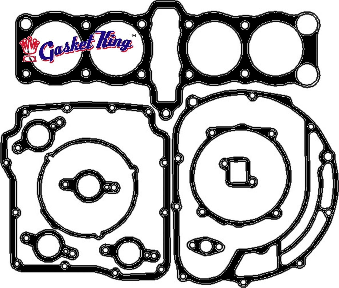 530-120 Drive Chain For Yamaha XJ550 XJ550R Maxim Seca 1981-1983 – Caltric 122 Links